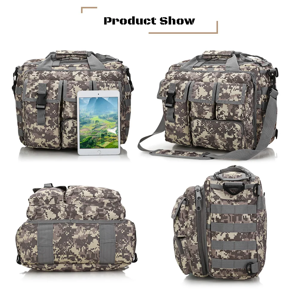 Outlife Military Tactical Shoulder Bag Messenger Bag Laptop Tablet Package Outdoor Camping Hiking Bag Hunting Backpack