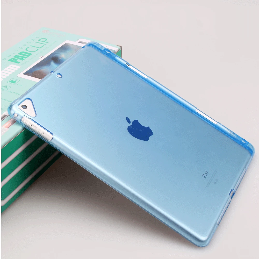 Чехол для iPad Air 1 2 9 7 дюймов мягкий резиновый чехол из ТПУ 2017/2018 выпуска