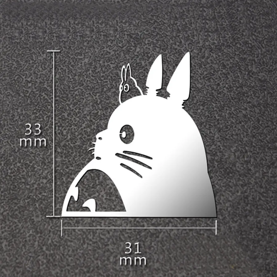 5 шт. с изображением героя мультфильма Мой сосед Тоторо цветовой стикер