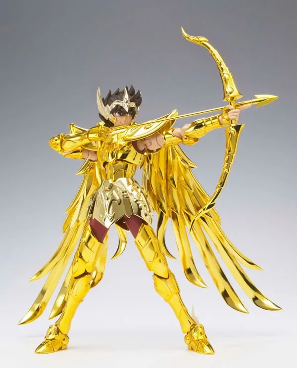BANDAI Модель Набор Модель игрушки святого Сейя Стрелец Aioros Aiolos Миф Ткань ex2.0 золото аниме фигурки супергероев Marvel игрушка