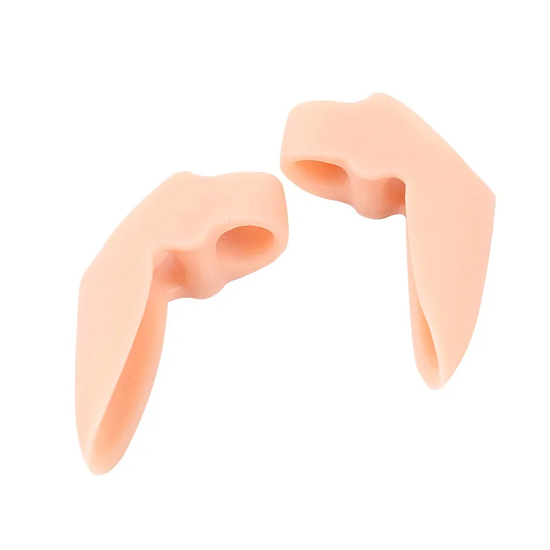 1 Pair Silicone Gel Foot Fingers Toe Separator Thumb Valgus Protector Bunion Adjuster Hallux Guard Feet Care Tools CO990 | Красота и