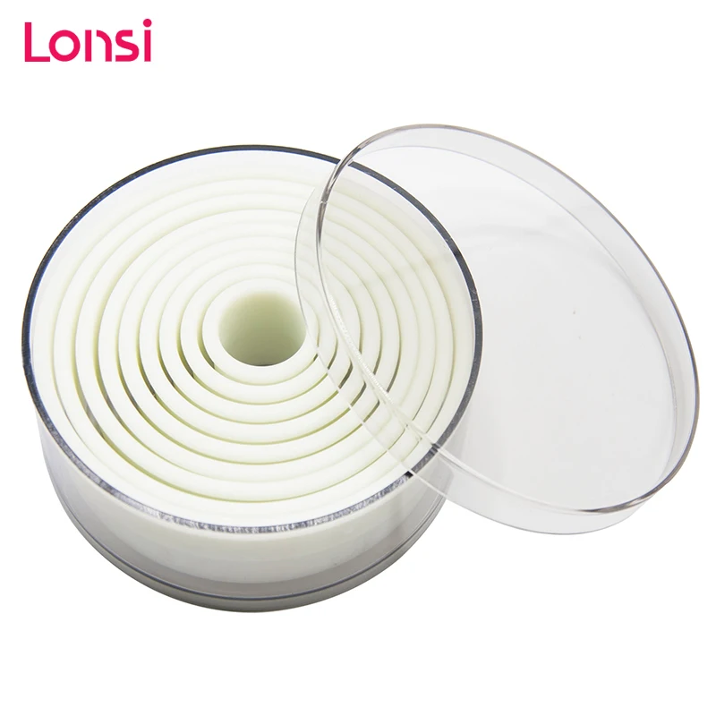 LONSI High Quality Round Nylon Cookies Cutter Set Plastic Mold 3D Biscuit Molds Kitchen Baking Mould | Дом и сад
