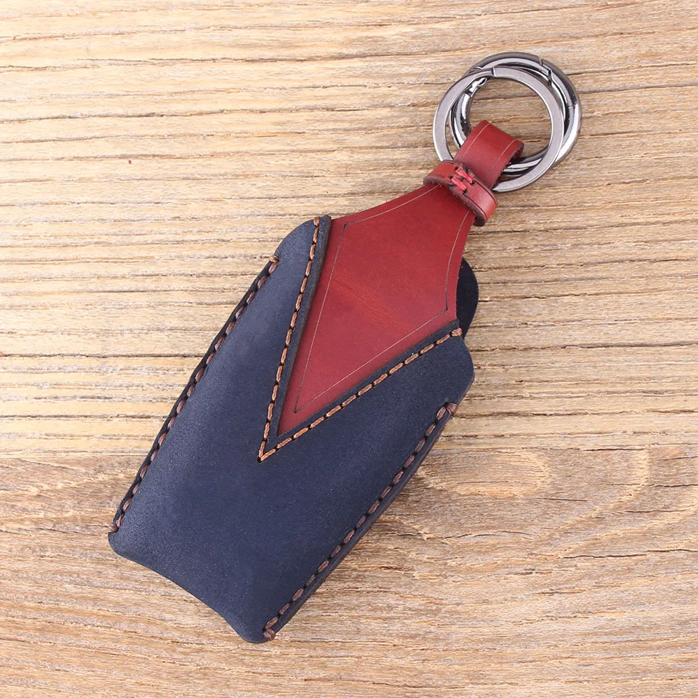 DANDKEY Genuine Leather Protector Key Case Cover Holder For BMW 5 GT F07 F10 F11 520 525 520I 530D E34 E60 E70 3 Button | Автомобили и