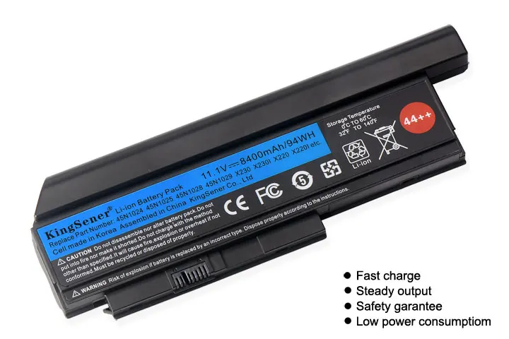 Корейская батарея KingSener для ноутбука lenovo Thinkpad X230 X230I X230S 45N1029 45N1028 45N1022 45N1021 45N1024 44