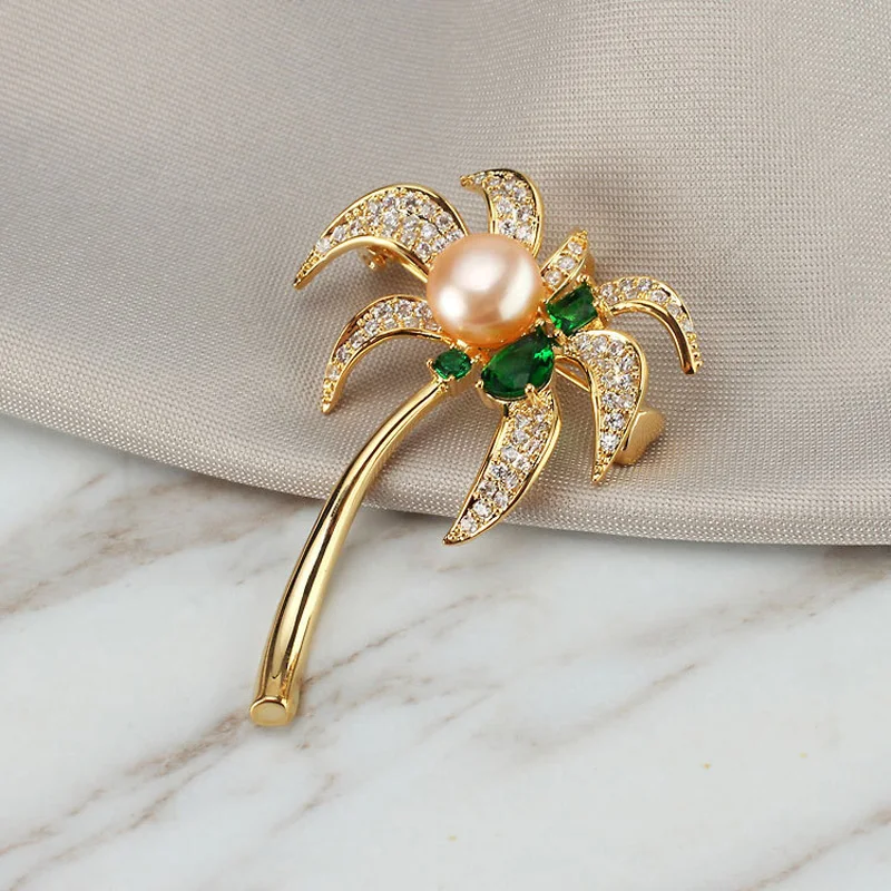 Роскошные Цветные Броши с кристаллами для женщин натуральный жемчуг брошь со