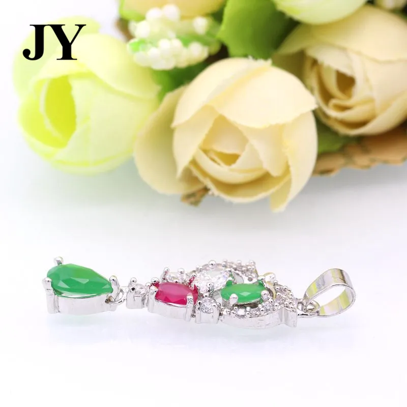 JY Новая мода Серебряный Цвет Китай Стиль pendnat для Для женщин Шарм Винтаж Jewelry Best Love