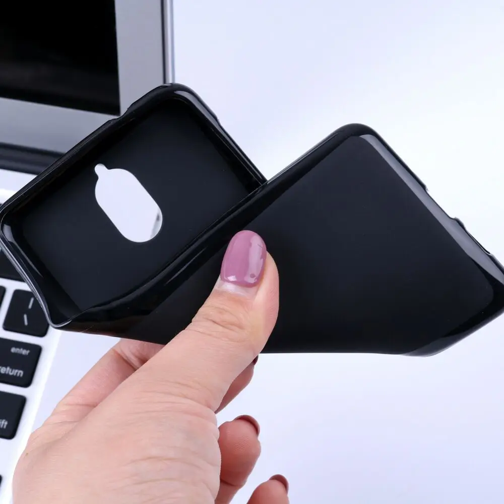 Чехол TPU силиконовый мягкий матовый Пудинг чехол для мобильного телефона Coque Nokia 2