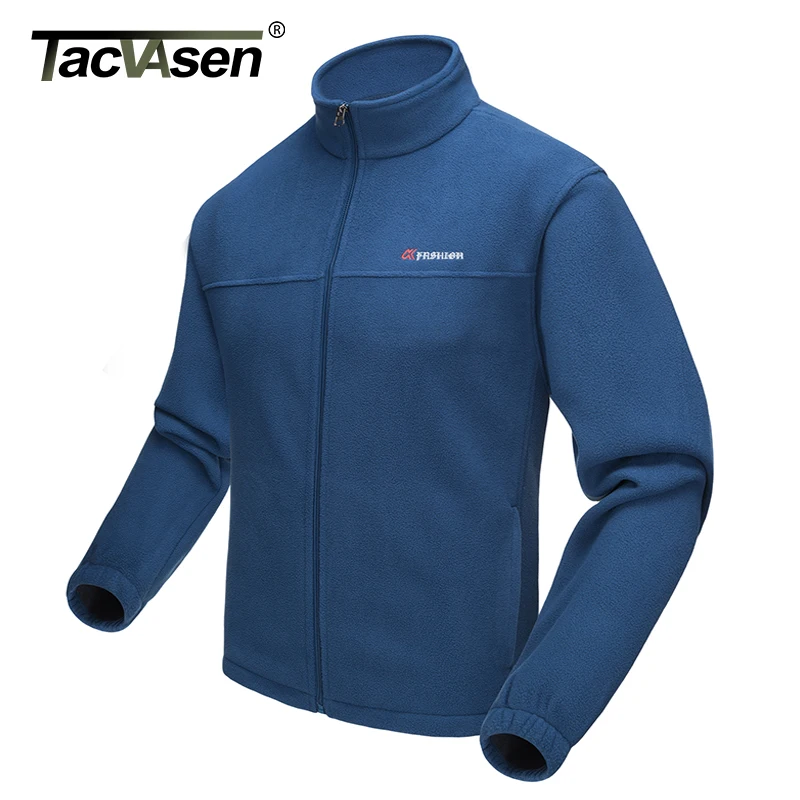 TACVASEN, новинка, Мужская тонкая флисовая куртка, пальто, размер США, зимняя мужская теплая флисовая куртка, повседневная одежда, Мужская ветрозащитная флисовая подкладка