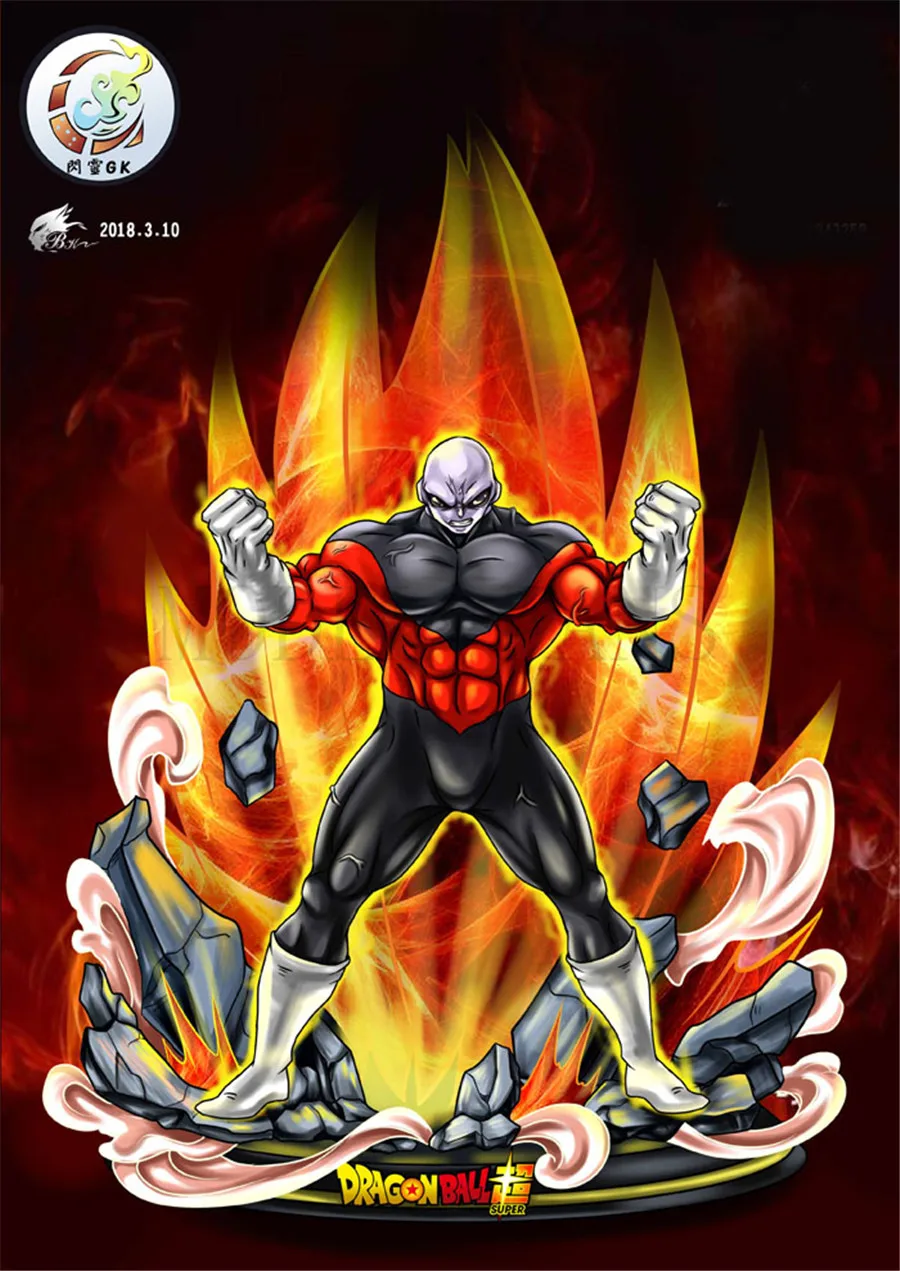 Модельные вентиляторы Dragon Ball SUPER Jiren GK Смола Рисунок Статуя содержит светодиодное освещение для коллекции