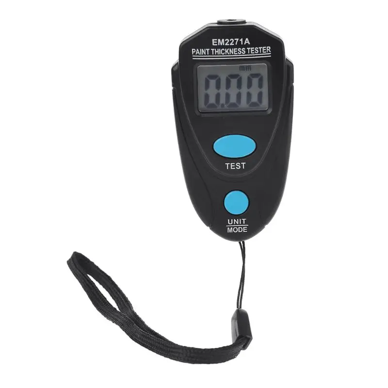 

EM2271A Mini LCD Digital Automobile Thickness Gauge Car Paint Tester Display Thickness Coating Meter Testing Instrument