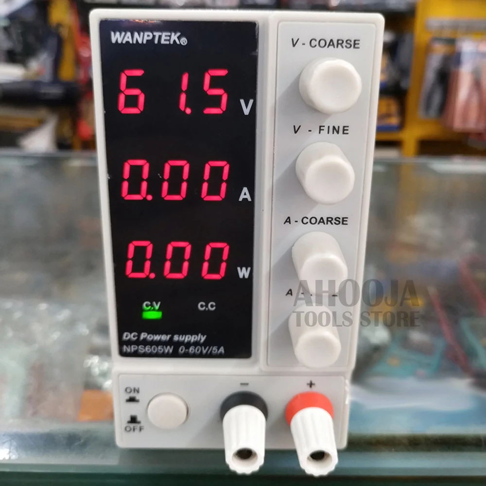 NPS605W Регулируемый DC Питание 60 V/5A Высокоточный цифровой Дисплей лаборатории коммутации Питание