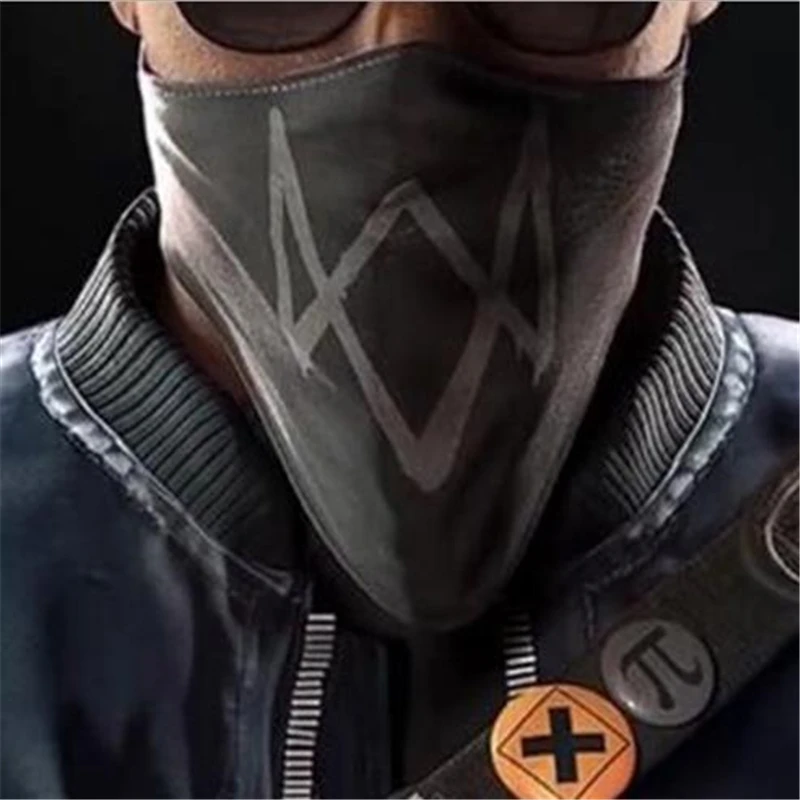 2018 взрывной сторожевой собаки 2 игры маска Шарф COS для мужчин и женщин