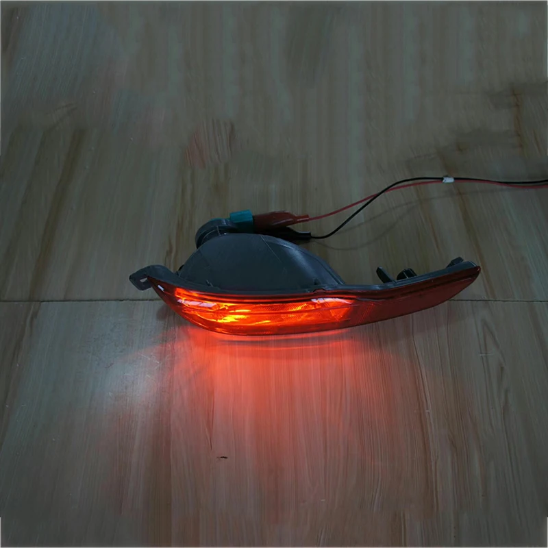 1 пара противотумансветильник фар для заднего бампера автомобиля Красный