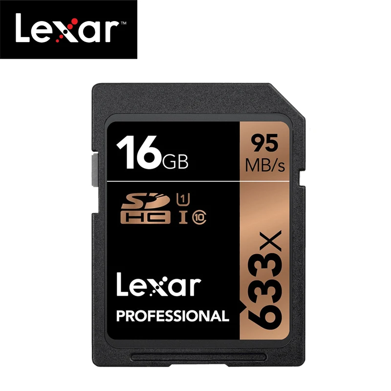 Карта памяти Lexar SD 100% x 16/32/64 ГБ класс 10 633/128/256/512 | Компьютеры и офис