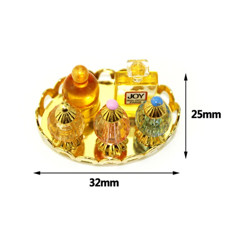 

1:12 Scale Mini Perfume Set Furniture Toy Dollhouse Match Collectible Gift