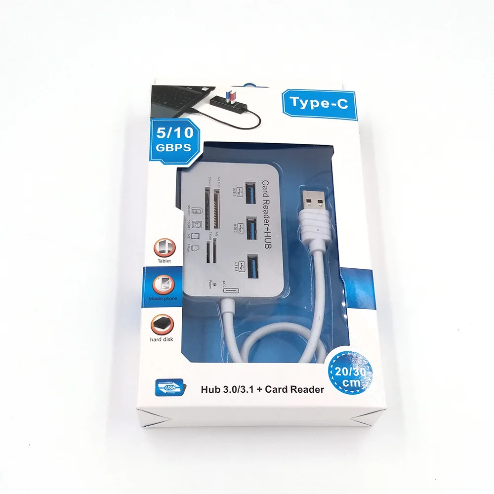 TWZENG все в одном USB концентратор 3 0 комбинированный Кардридер высокоскоростной