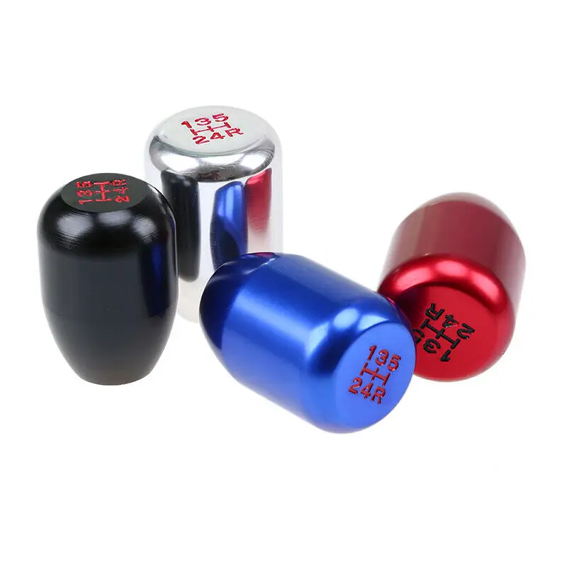 Черный 5 скоростей ручной Алюминиевый рычаг переключения передач для BMW Toyota Honda