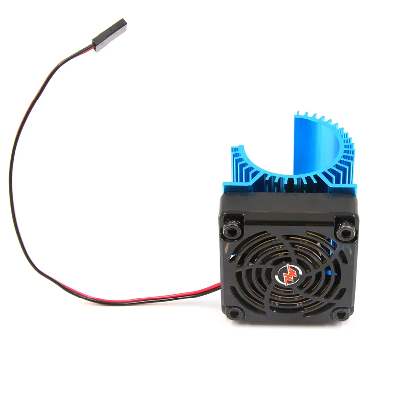 FATJAY Hobbywing EZRUN combo C1 B36 1:10 RC автомобильный радиатор с 5V вентилятор охлаждения для
