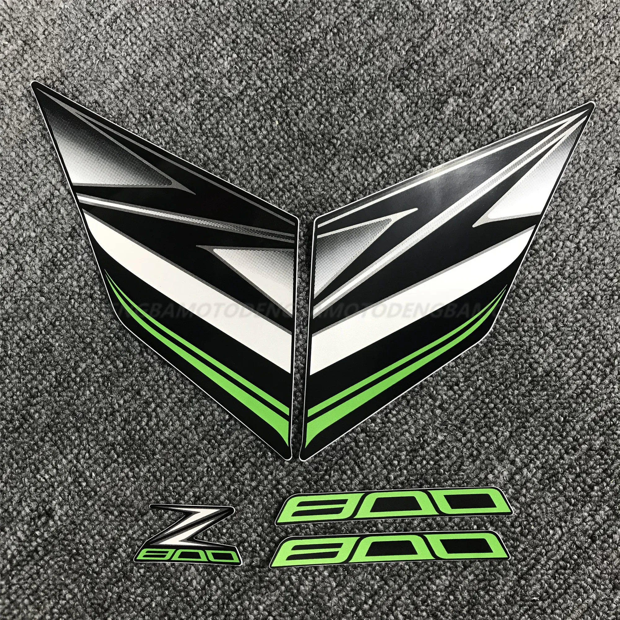 Для Kawasaki Z800 z800 2013- мотоцикл наклейка на обтекатель весь автомобиль(внутренняя и внешняя поверхность) Набор наклеек