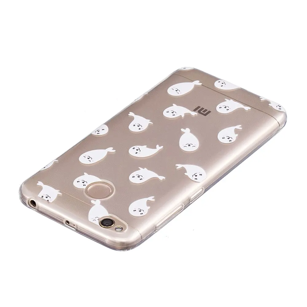 Fitted Case for Xiaomi Redmi 4X Redmi4X Soft TPU Silicone Protector Cover Mobile Phone Coque 4 X Red MI Capa |