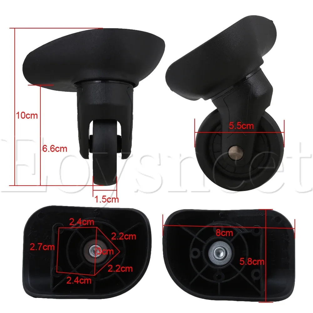 Колесо для чемодана 10x8 5x5 5 см 2 шт.|swivel caster wheels|caster wheelswivel casters |