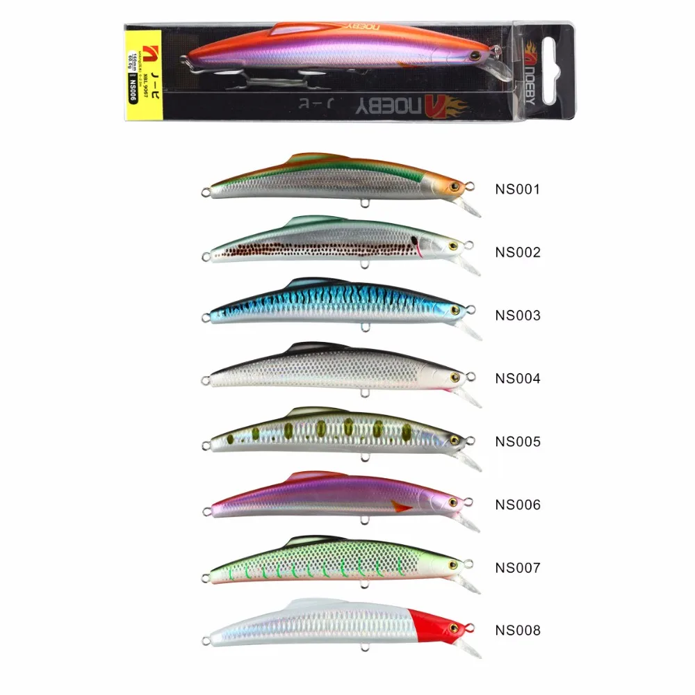 Noeby 1 шт. 16/14 см 60/32 г minnow приманки рыболовные Minnow Bass Рыбалка Прикормка
