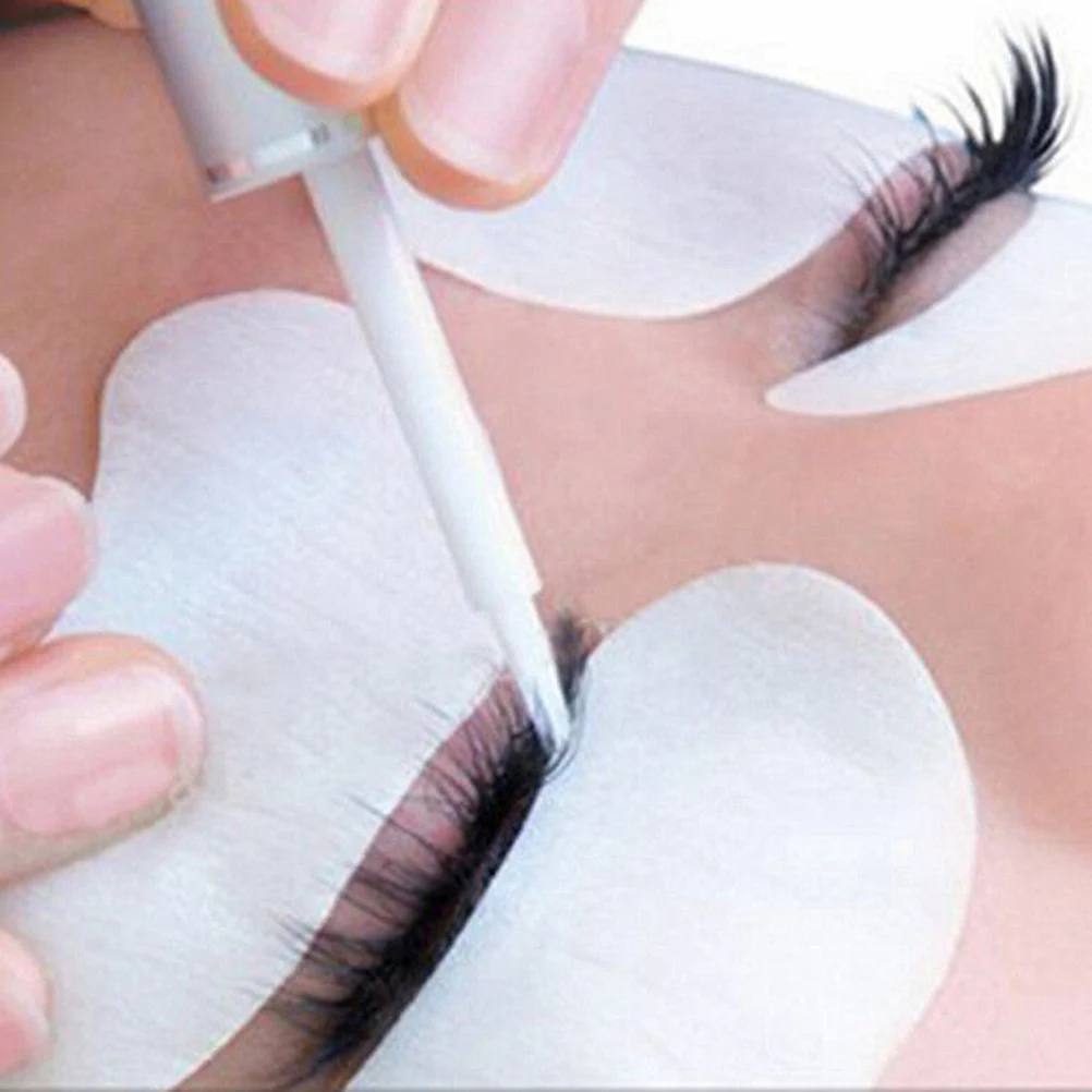 10 пар подушечек для глаз волокно наращивание ресниц маска нижние ресницы гелевые