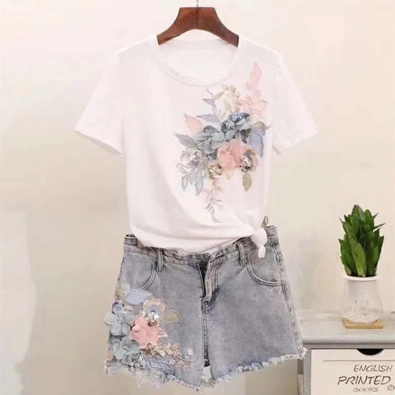 FFLACELL Блестки из бисера 3D нашивка цветы Кружевная аппликация Пришивные нашивки