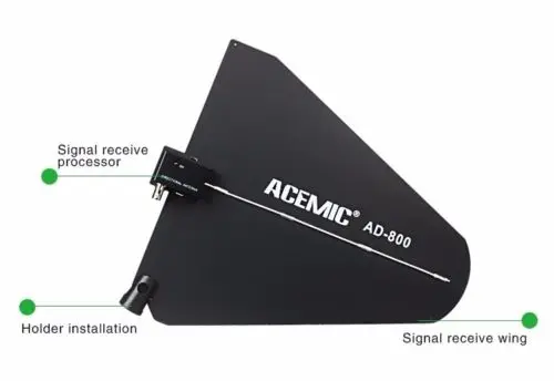 ACEMIC AD-800 UHF 600-900 МГц антенна распределитель усилитель Беспроводная микрофонная
