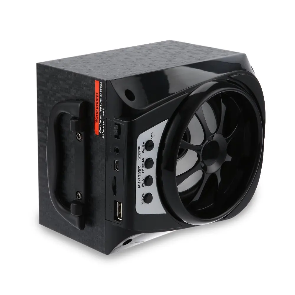 Портативный с высокой выходной мощностью FM радио беспроводной Bluetooth динамик