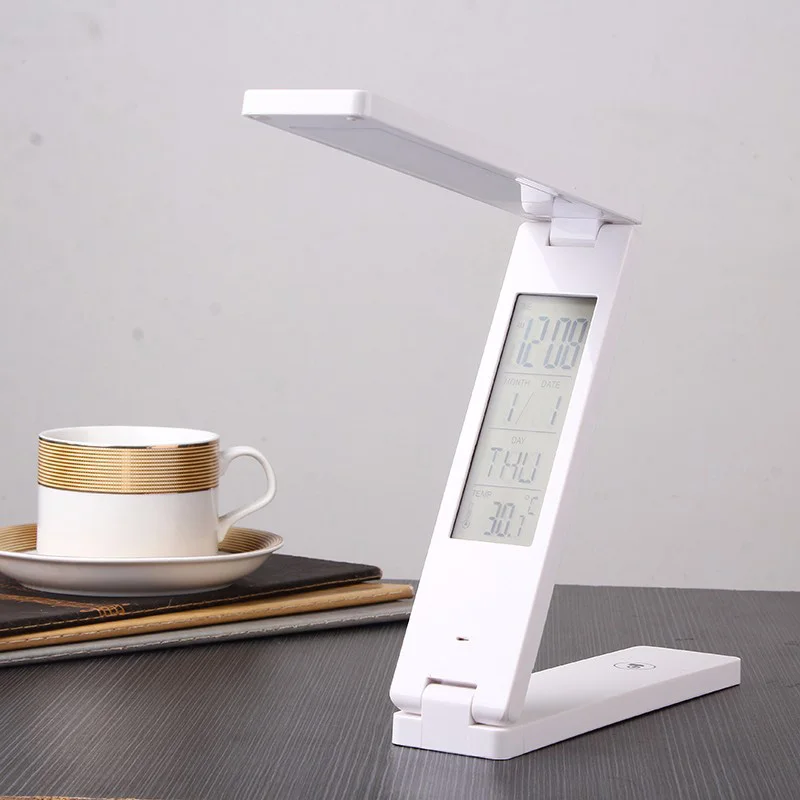 Диммируемый светодиодный настольный светильник Складная Аккумуляторная