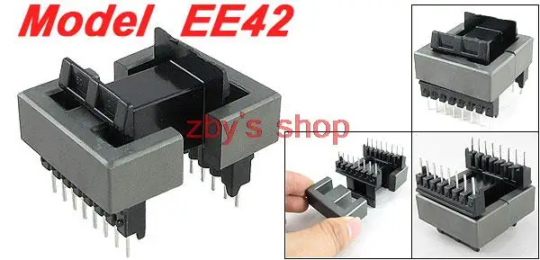 EE42-20 горизонтальные пластиковые катушки магнитные ферритовые сердечники 8+ 8 контактов для трансформатора
