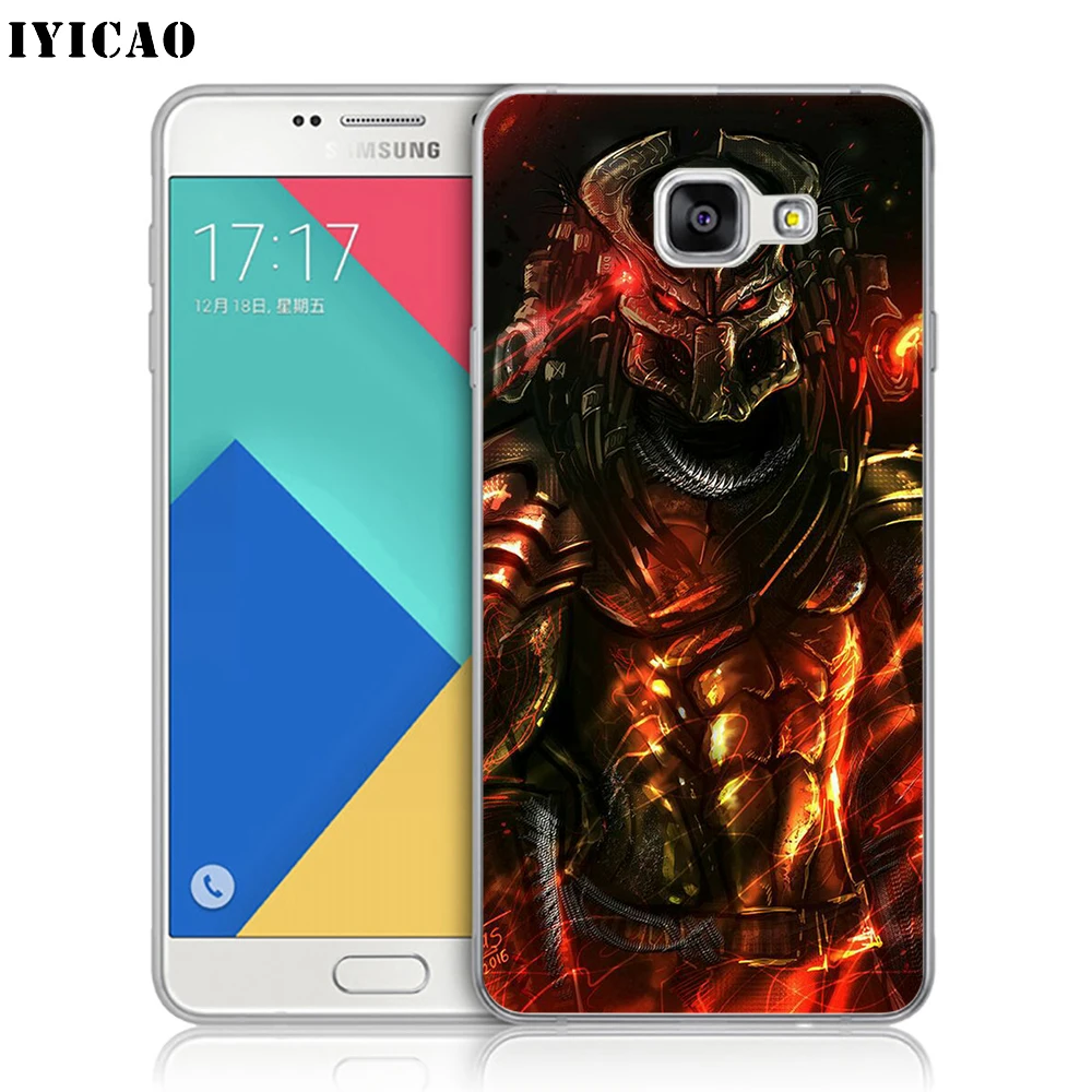 Мягкий силиконовый чехол для телефона IYICAO The Predator movie Samsung A10 A30 A40 A50 A70 M10 M20 M30 TPU |