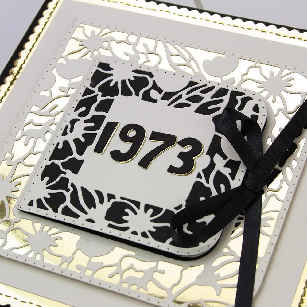 Цифры Дата понедельник металлические режущие штампы трафареты для DIY