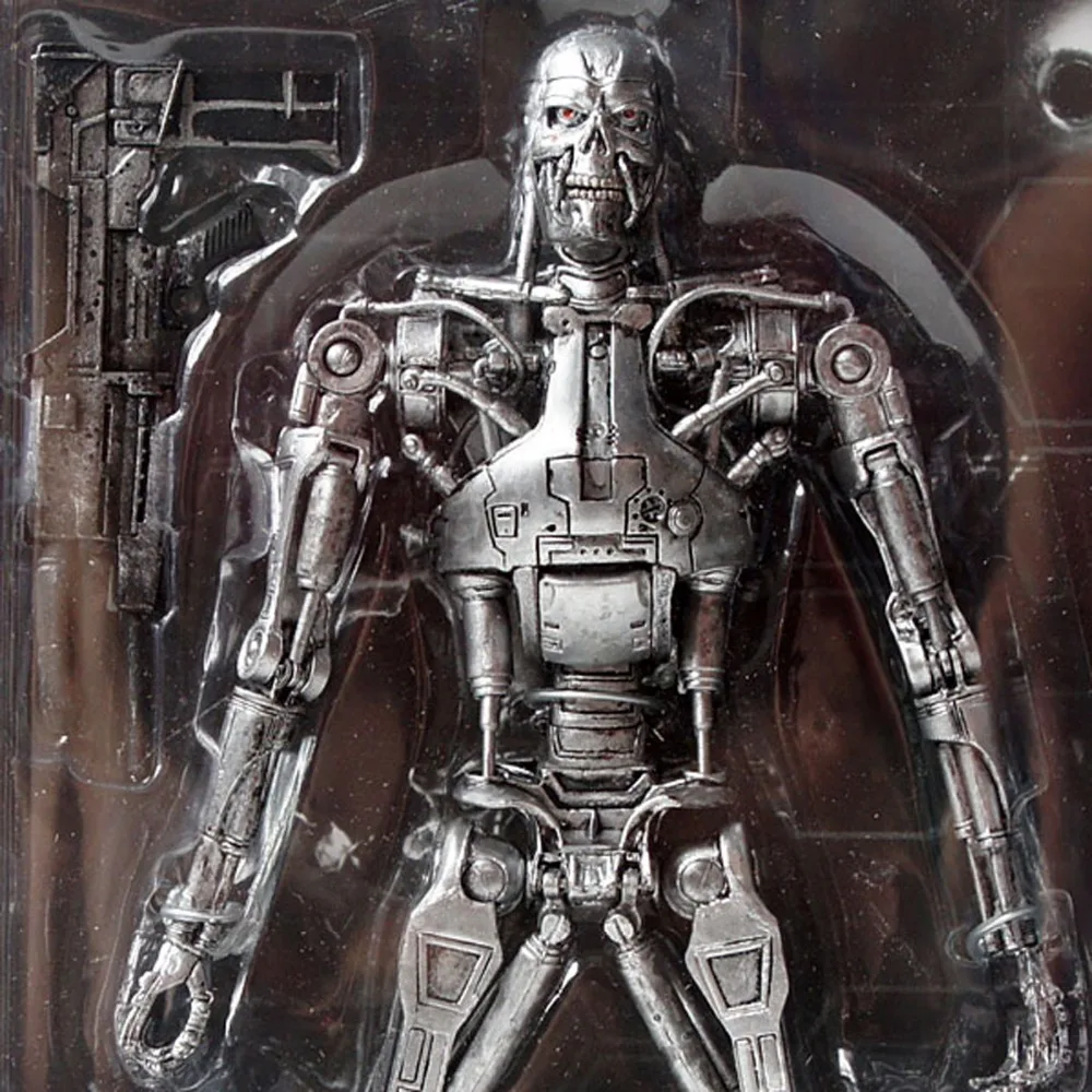 Редкие NECA Терминатор 2 Судный день T-800 эндоскелет 7 &quotфигурку Бесплатная доставка