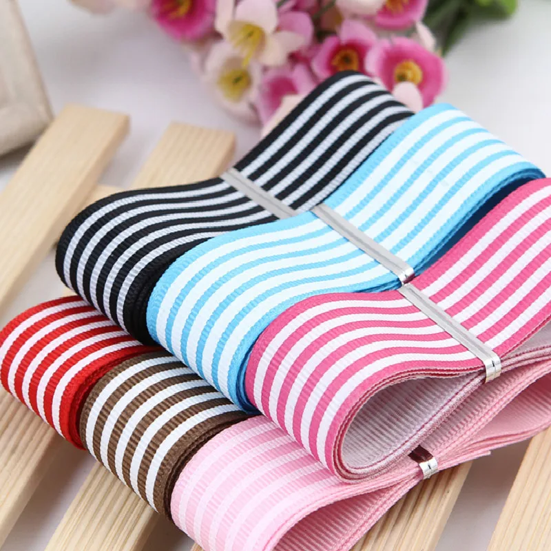 Новое поступление 1 ярд (25 мм) полосатая корсажная лента с принтом ручная работа