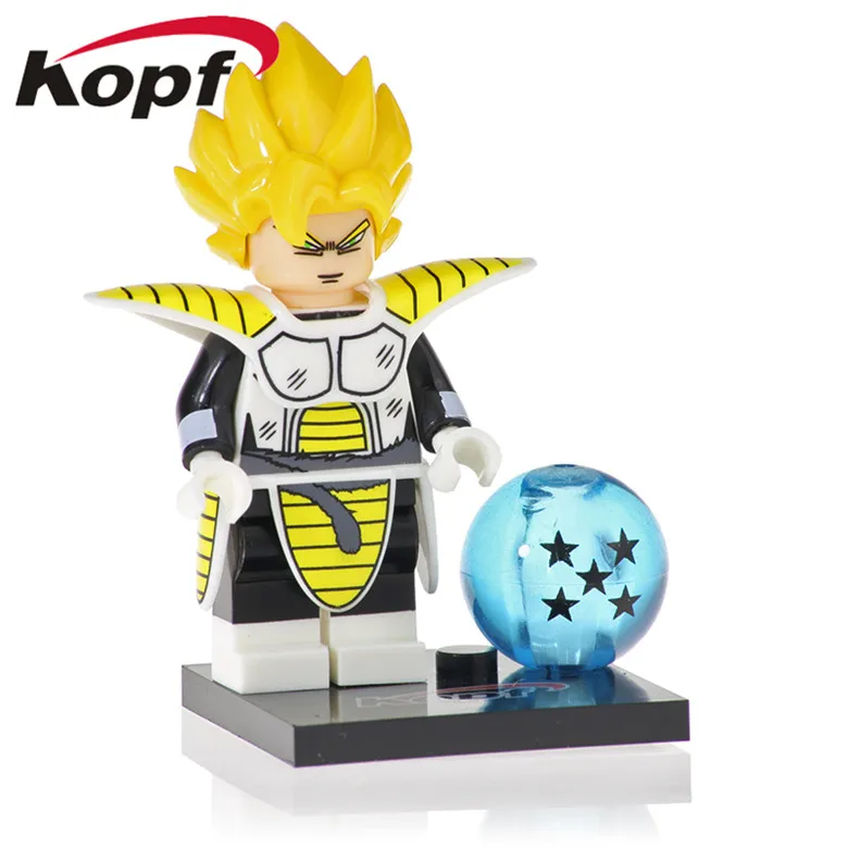 KF666 Without Box Один Dragon Ball Z сын Goku vegeta Recoom Raditz модель строительные блоки действие для Детский подарок игрушки KF6057 - Цвет: KF666 Without Box