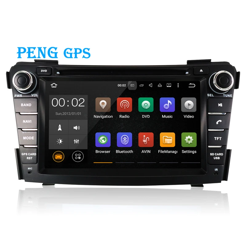 Автомобильный DVD плеер Android 9 0 GPS навигация для HYUNDAI I40 2011 2016 головное устройство