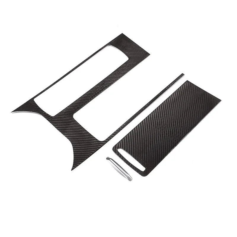 Настоящее углеродное волокно для Land Rover Range Sport 2014 2017 Крышка центральной панели