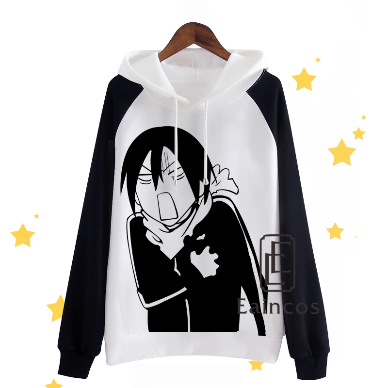 Аниме Noragami Yato Kawaii толстовки Косплей унисекс толстое теплое пальто с капюшоном