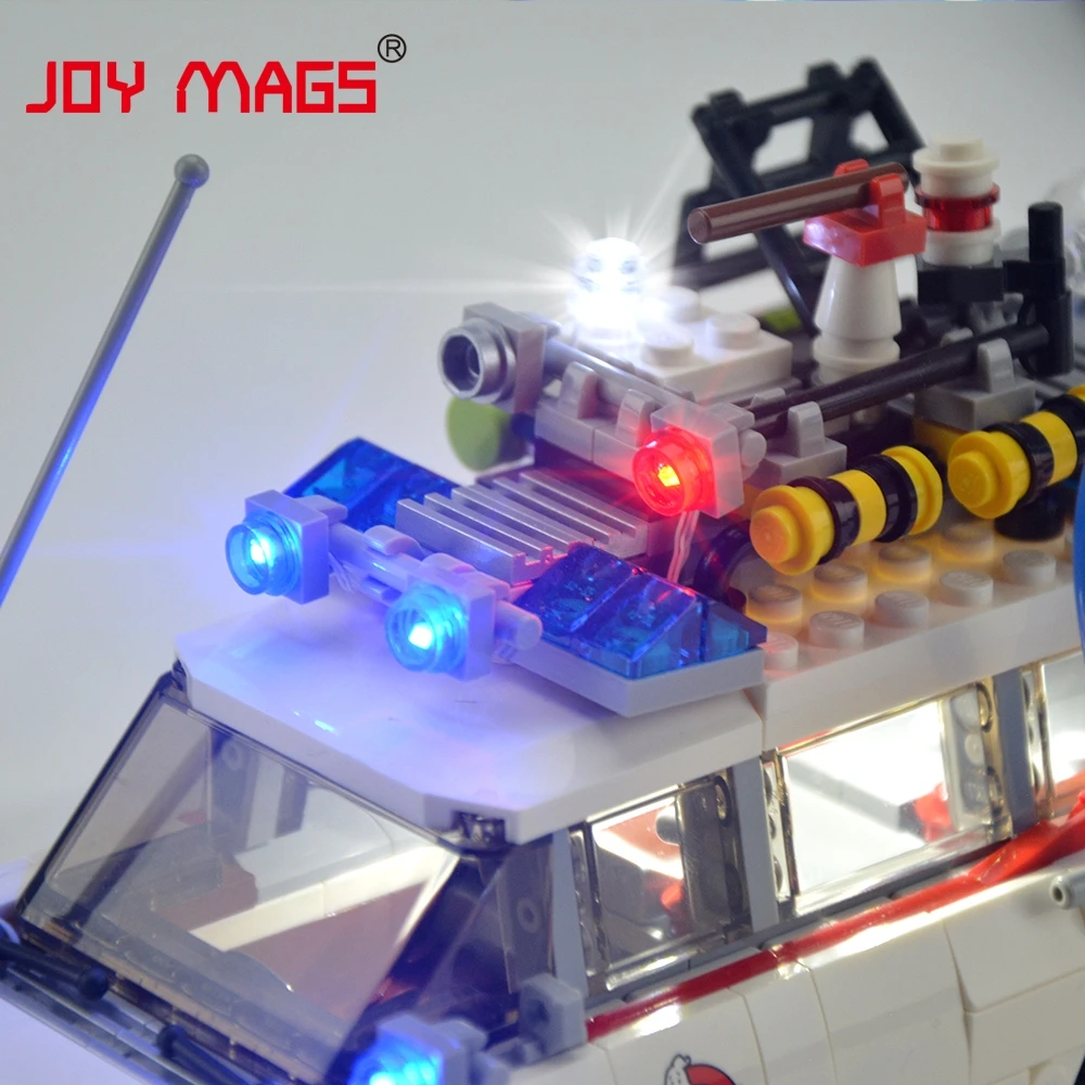 JOY MAGS светодиодный светильник комплект для охотников за привидениями Ecto-1 светильник набор совместим с 21108(не включает модель