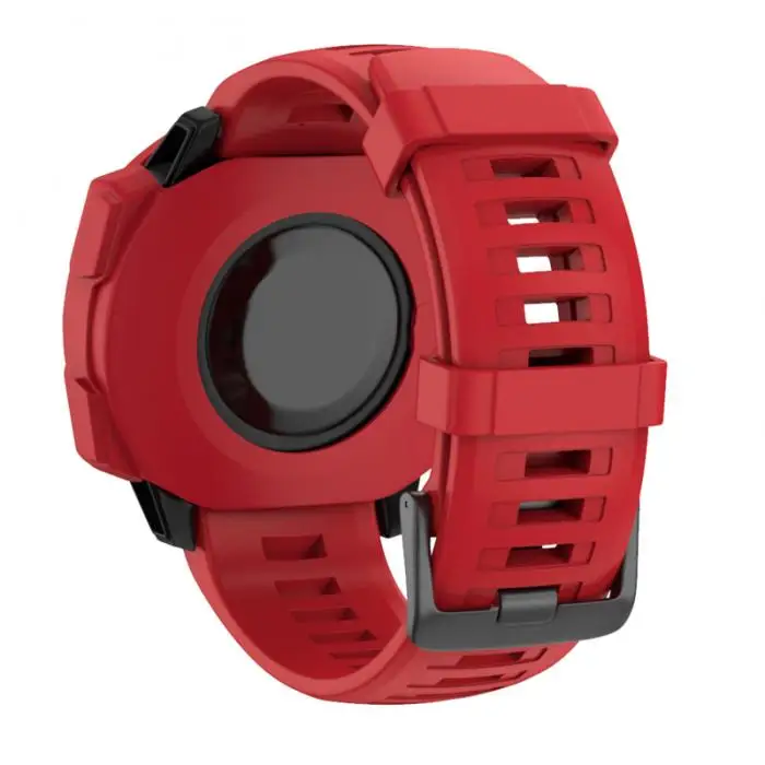 Модный силиконовый чехол для смарт-часов, защитная рамка для Garmin Instinct NK-Shopping