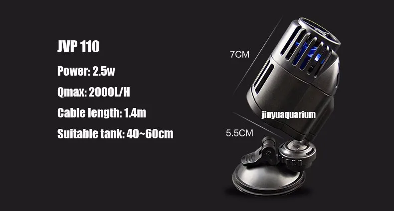 110 v~ 240 v JVP110 волны чайник пропеллерный насос 2000L 535GPH мини наноприсоски магнит аквариумных рыб коралловых рифов резервуар для кораллов фильтр