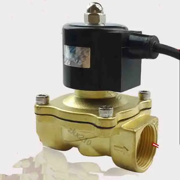 

1/2 "2 W серии Водонепроницаемый катушки воздуха, воды, масла, газа электромагнитный клапан латунь электромагнитный клапан