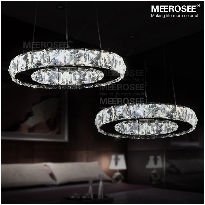 Светодиодная хрустальная люстра светильник для коридора прихожей лестницы