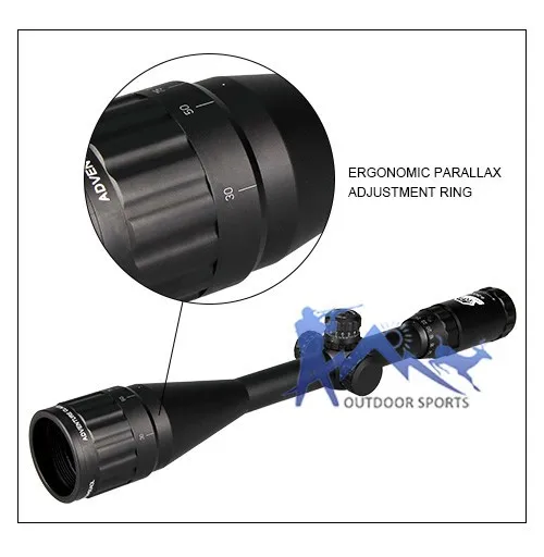 Canis Latrans 6-24x50 оптическая центральная точка прицел с прицелом пузырьковый уровень на прицел винтовки крепление для настоящей охоты OS1-0150