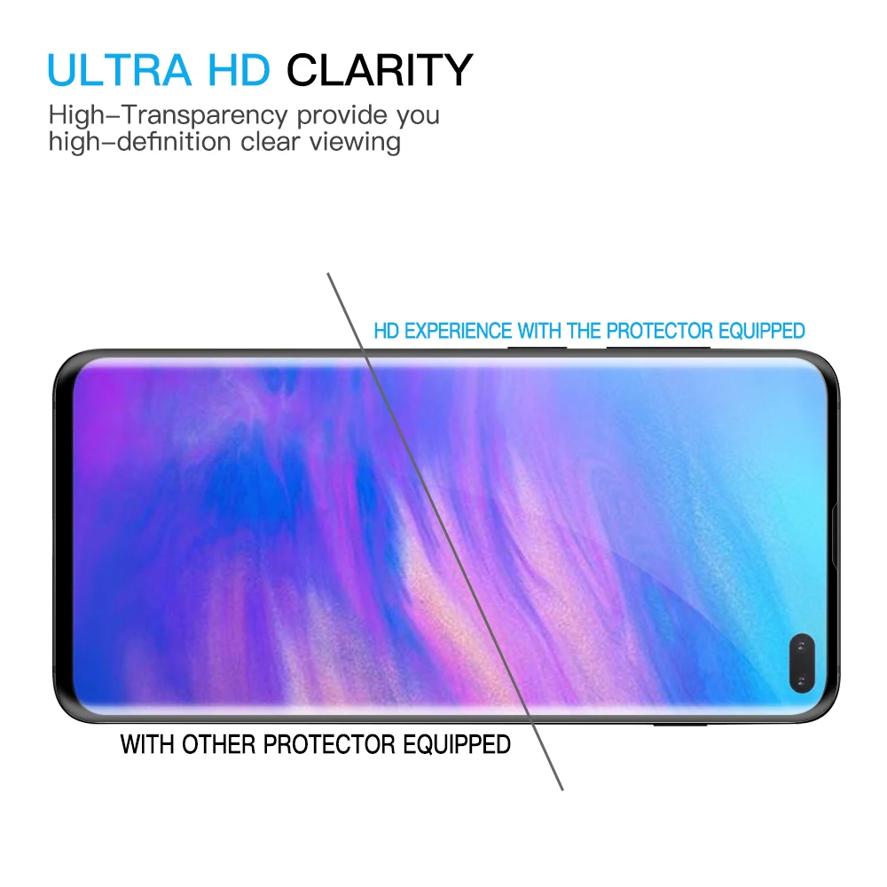 Сверхтонкое закаленное Стекло Экран протектор для samsung Galaxy S10 S10 плюс телефон защитный 9HD пленка для samsung Galaxy S10E