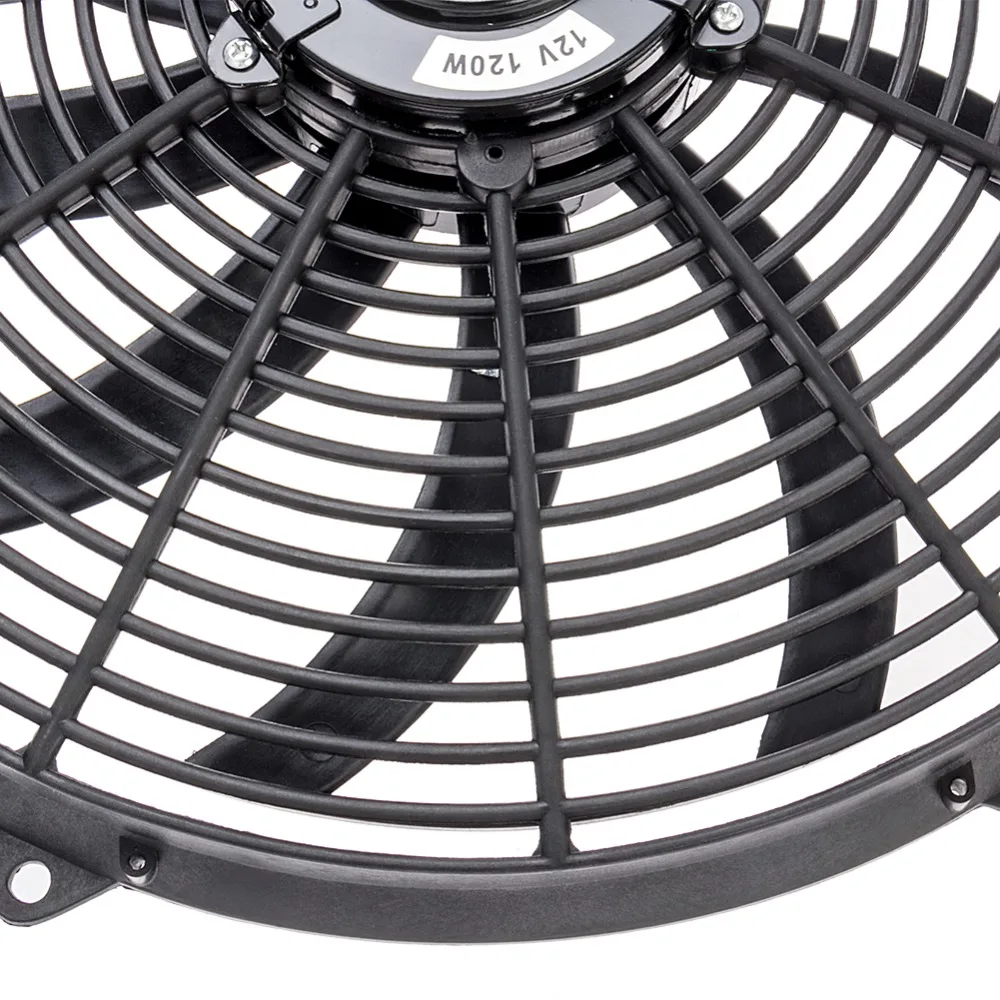 PRECISION AUTO LABS 1" дюймовый 12 вольт электрический вентилятор радиатора высокое 3000+ Cfm термостат переключатель проводки реле Комплект Универсальный Автомобильный Вентилятор