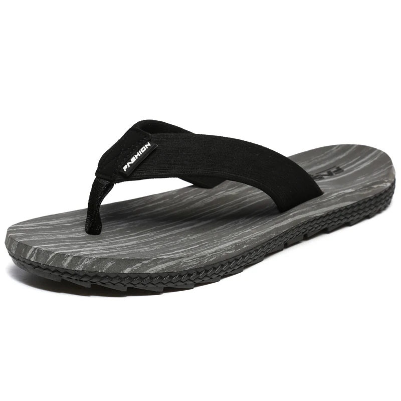 Новинка модные повседневные мужские Вьетнамки сезон лето Zapatos Hombre пляжные