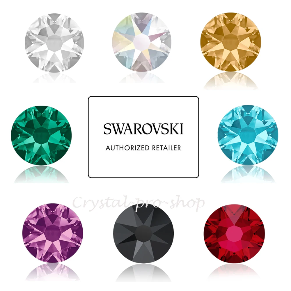 Новинка 2019 20 светло Колорадский Топаз (246) элементы Swarovski ss14 (3 5 3 6) мм (без горячей